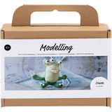 Creativ company http: www.cchobby.nl mini-hobbyset-boetseren-monster-lulu-lichtgroen-donkergroen-1-doos