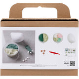 Creativ company http: www.cchobby.nl mini-hobbyset-boetseren-monster-lulu-lichtgroen-donkergroen-1-doos