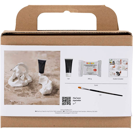 Creativ company http: www.cchobby.nl mini-hobbyset-boetseren-beeldje-zwart-1-doos