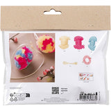 Creativ Company Mini hobbyset pompom eieren kleurrijk 1 doos