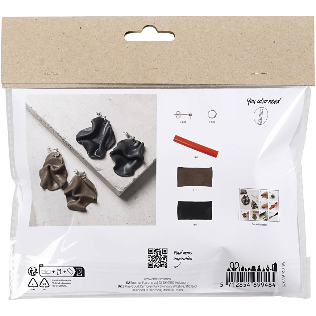 Creative company http: www.cchobby.nl mini-hobbyset-sieraden-gebogen-oorringen-1-doos