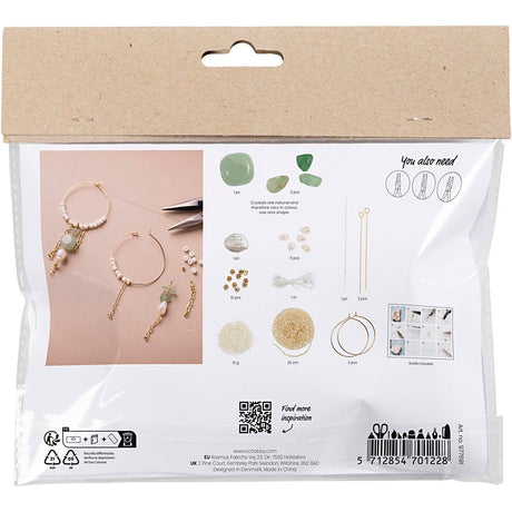 Creative company https: www.cchobby.nl mini-hobbyset-sieraden-aventurijn-mix-armband-en-oorbellen-1-doos