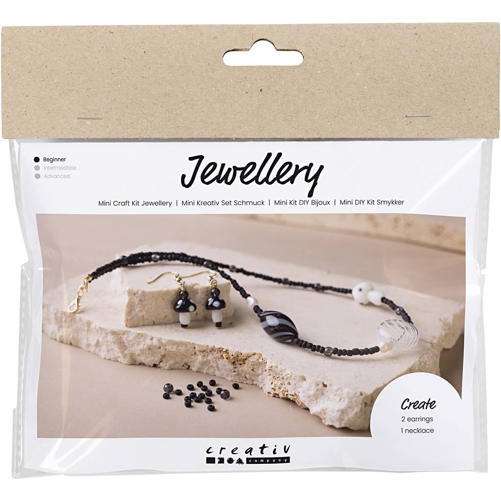 Http: www.cchobby.nl mini-hobbyset-sieraden-stoere-halsketting-zwarte-harmonie-1-doos