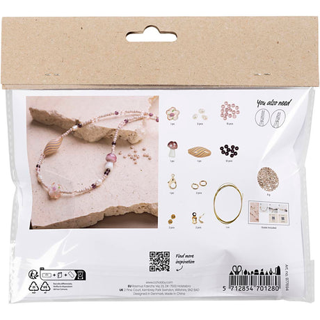 Creativ company https: www.cchobby.nl mini-hobbyset-sieraden-stoere-halsketting-roze-harmonie-1-doos