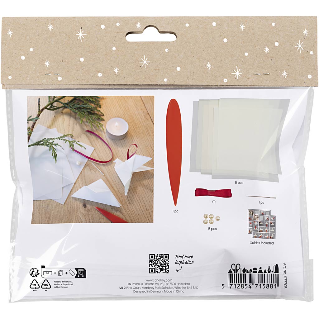 Http: www.cchobby.nl mini-hobbyset-origami-duiven-sterren-donkerrood-off-white-1-doos