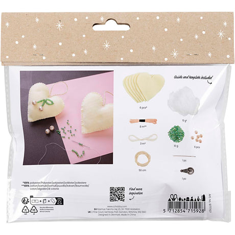 Creativ company https: www.cchobby.nl mini-hobbyset-naaien-harten-off-white-1-doos