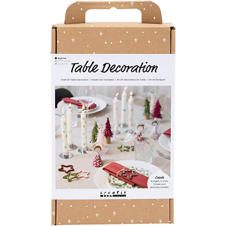 Creativ company hobbyset tafeldecoratie kerst