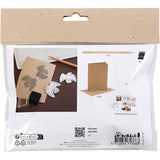 Creativ company http: www.cchobby.nl mini-hobbyset-foam-druk-kaart-met-duiven-beige-1-doos