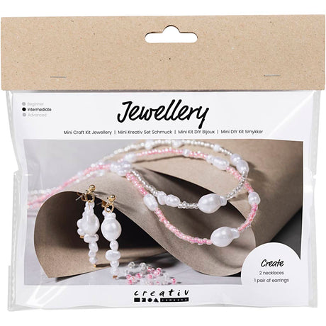 Creativ company http: www.cchobby.nl mini-hobbyset-sieraden-halskettingen-en-oorbellen-glans-1-doos