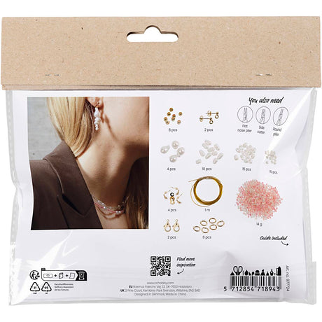 Creativ company http: www.cchobby.nl mini-hobbyset-sieraden-halskettingen-en-oorbellen-glans-1-doos