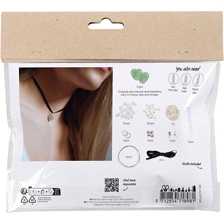 Creativ company http: www.cchobby.nl mini-hobbyset-sieraden-aventurien-hart-helder-1-doos