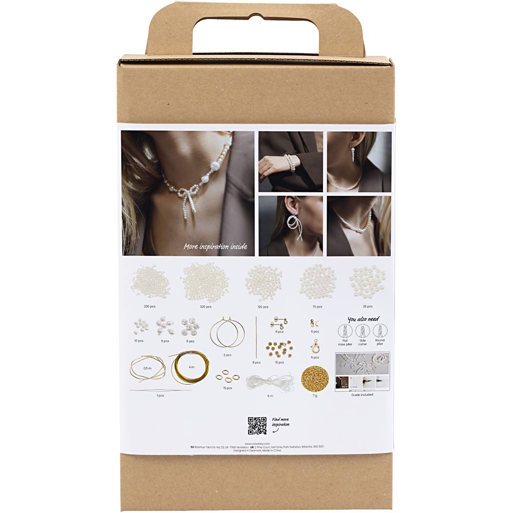 Http: www.cchobby.nl creatieve-box-sieraden-kettingen-armbanden-oorbellen-verguld-wit-parelmoer-1-doos