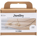 Creativ company http: www.cchobby.nl mini-hobbyset-sieraden-halsketting-met-hanger-met-metaaldraad-verguld-1-doos