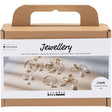 Creativ company cc mini hobbyset sieraden oorbellen van metaaldraad