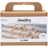 Creativ company cc mini hobbyset sieraden oorbellen van metaaldraad