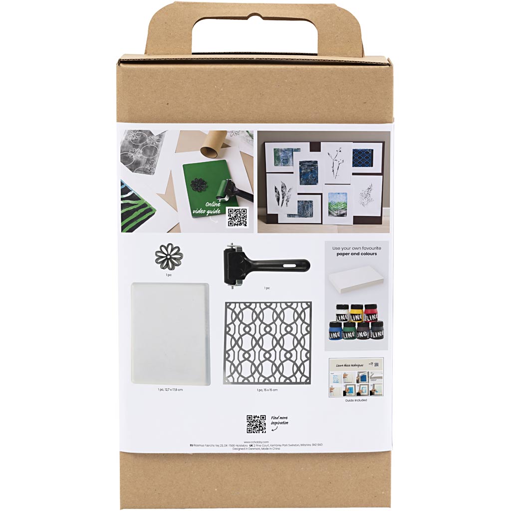 Creativ company http: www.cchobby.nl toolkit-voor-gelprinten-1-doos-977755