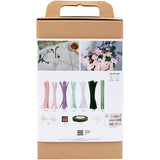 Creativ company http: www.cchobby.nl hobbyset-bloemen-van-chenilledraad-bloemen-pastelkleuren-1-doos