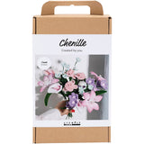 Creativ company http: www.cchobby.nl hobbyset-bloemen-van-chenilledraad-bloemen-pastelkleuren-1-doos