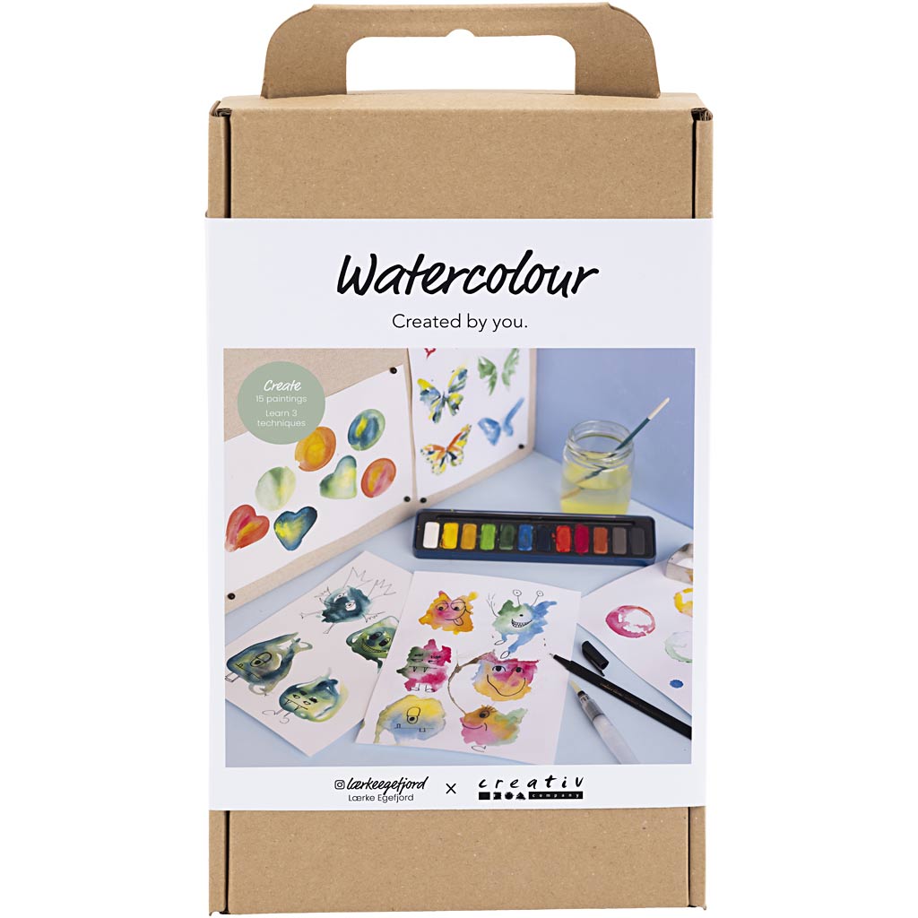 Creativ company http: www.cchobby.nl hobbyset-aquarel-1-doos-977768