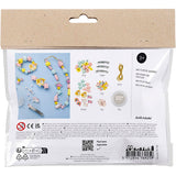 Creativ company http: www.cchobby.nl mini-hobbyset-sieraden-halsketting-armbanden-oorbellen-lichtblauw-lichtrood-geel-1-doos