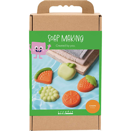 Creativ company https: www.cchobby.nl hobbyset-zeep-maken-fruit-groen-oranje-1-doos