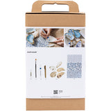 Creativ company hobbyset decoupage oesterschelpen blauw