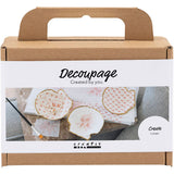 Creativ company http: www.cchobby.nl mini-hobbyset-decoupage-mosselschelpen-lichtroze-1-doos