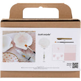 Creativ company mini hobbyset decoupage mosselschelpen lichtroze