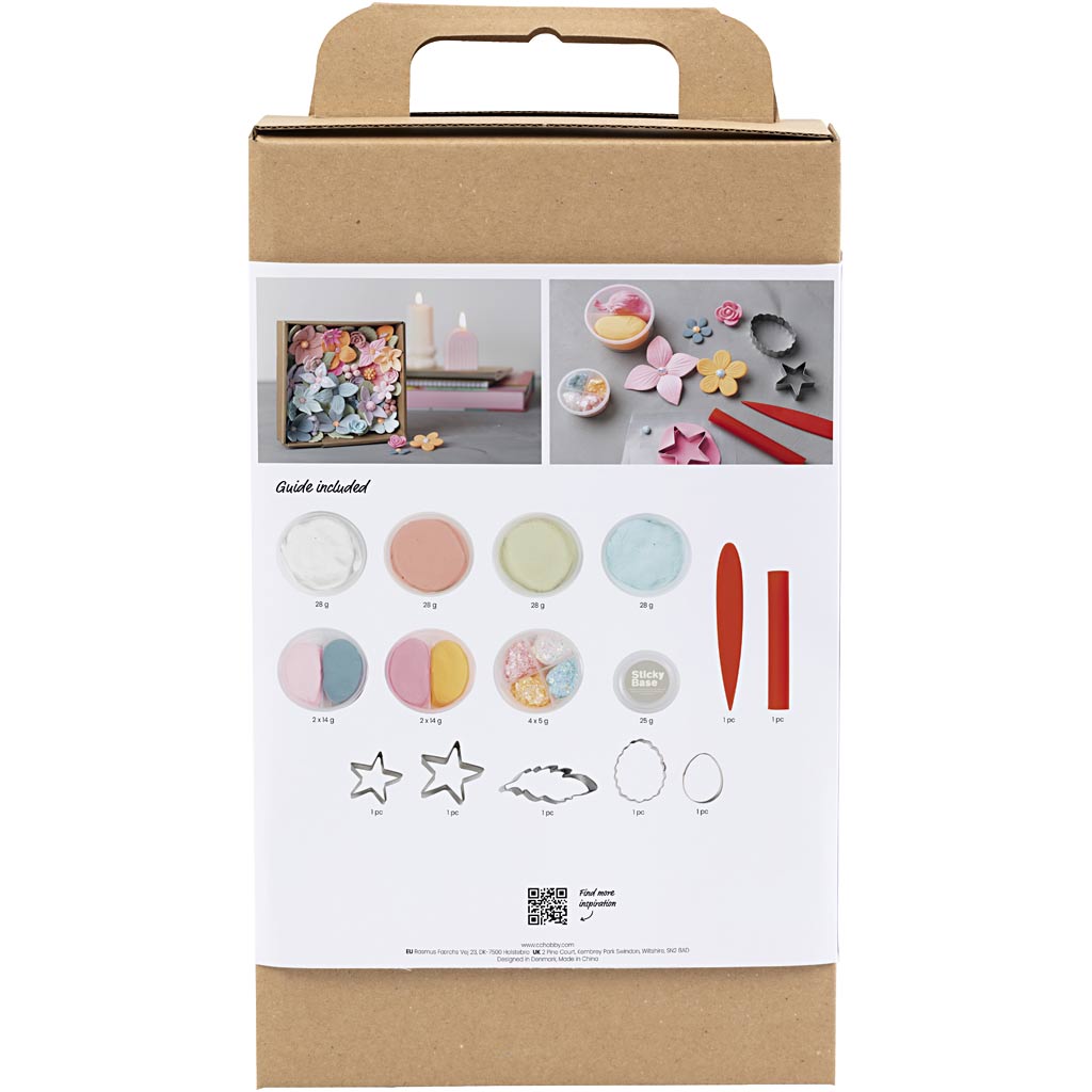 Creativ company http: www.cchobby.nl hobbyset-boetseren-bloemen-pastelkleuren-1-doos