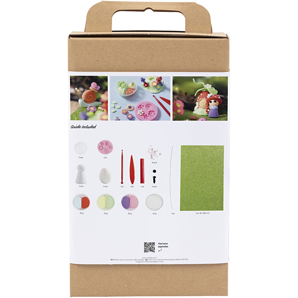Creativ company hobbyset elfje boetseren pastelkleuren