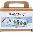 Creativ company https: www.cchobby.nl mini-hobbyset-textieldecoratie-robot-primair-kleuren-1-doos