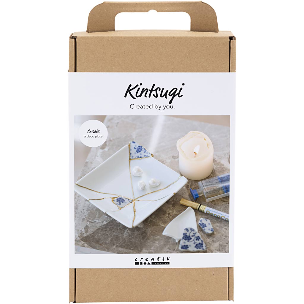Creativ company http: www.cchobby.nl hobbyset-kintsugi-schaal-blauw-goud-wit-1-doos