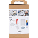 Creativ company http: www.cchobby.nl hobbyset-kintsugi-schaal-blauw-goud-wit-1-doos