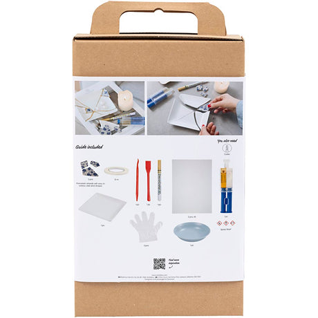 Creativ company http: www.cchobby.nl hobbyset-kintsugi-schaal-blauw-goud-wit-1-doos