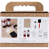 Creativ company mini hobbyset cyanotypie geschenklabels blauw en zilver