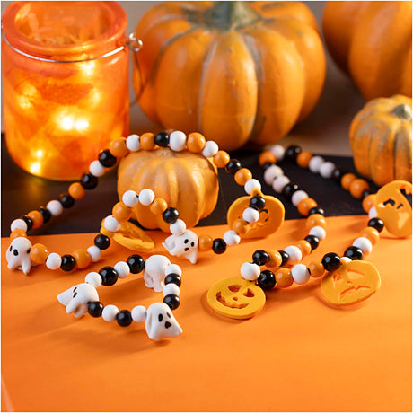 Creativ company https: www.cchobby.nl mini-hobbyset-sieraden-halsketting-en-armband-halloween-kleuren-1-doos