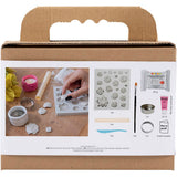 Creativ company mini hobbyset boetseren theelichthouders roze