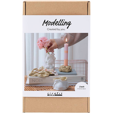 Creativ company http: www.cchobby.nl hobbyset-boetseren-vazen-en-kandelaars-beige-ivoor-off-white-1-doos