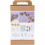 Creativ company http: www.cchobby.nl hobbyset-decoratie-dozen-schelpen-sleutelhangers-pastelkleuren-1-doos