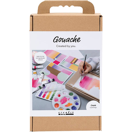 Creativ company http: www.cchobby.nl hobbyset-gouache-schilderijen-diverse-kleuren-1-doos