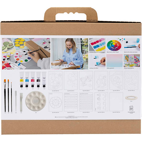 Creativ company http: www.cchobby.nl starter-hobbyset-gouache-schilderijen-diverse-kleuren-1-doos