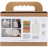 Creativ company mini hobbyset borduurwerk make-up tas