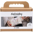 Creativ company mini hobbyset borduurwerk make-up tas