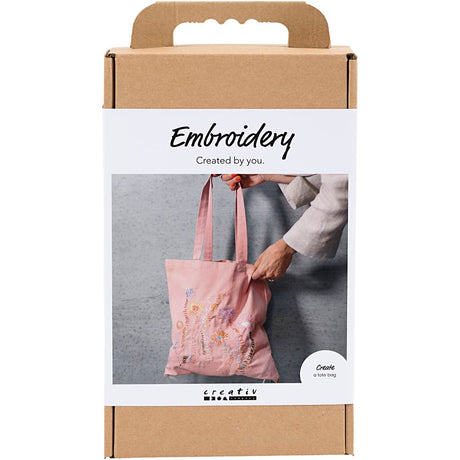 Creativ company http: www.cchobby.nl hobbyset-borduurwerk-draagtas-lichtroze-1-doos