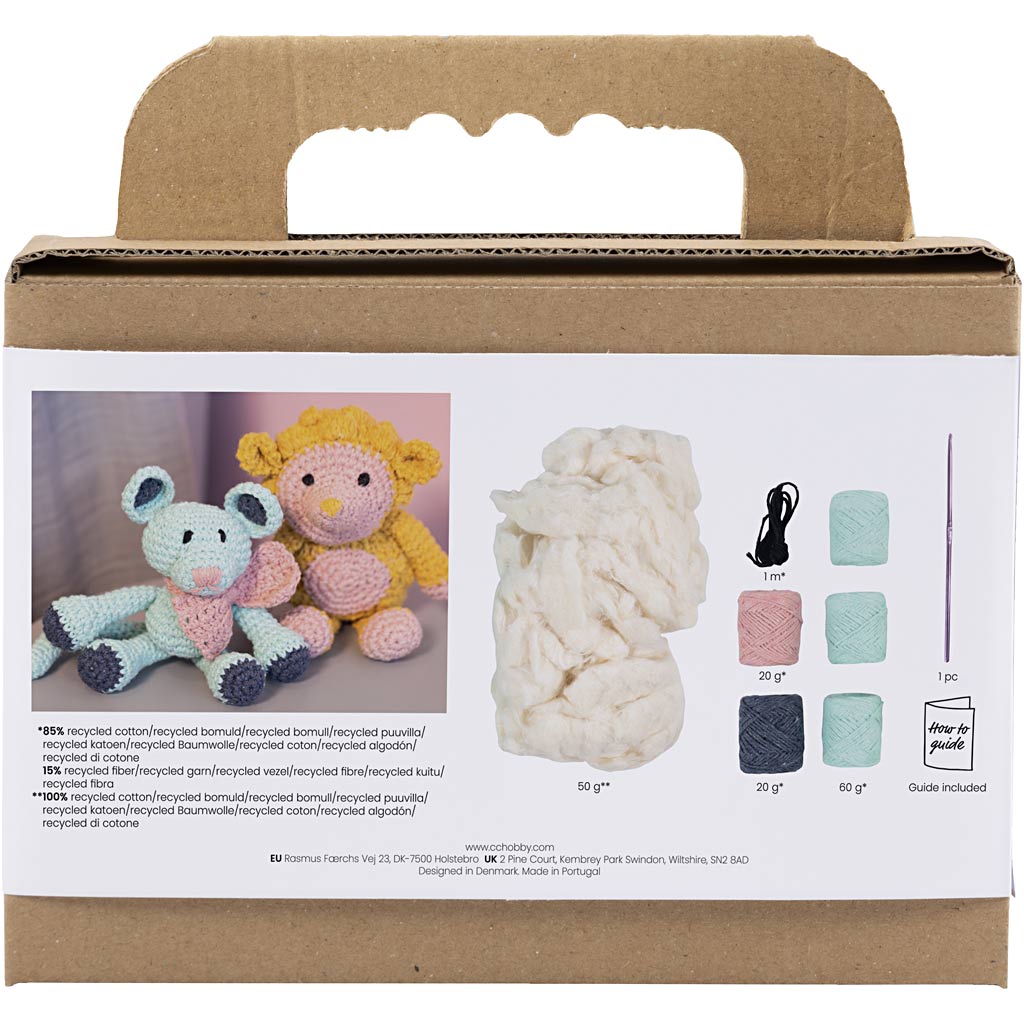 Creativ company hobbyset amigurumi muis