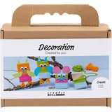 Creativ company http: www.cchobby.nl mini-hobbyset-decoratie-muizen-en-uilen-diverse-kleuren-1-doos