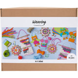 Creativ company http: www.cchobby.nl groepsset-weven-wandbevestigingen-hangers-uilen-muis-diverse-kleuren-1-doos