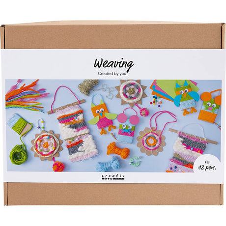 Creativ company http: www.cchobby.nl groepsset-weven-wandbevestigingen-hangers-uilen-muis-diverse-kleuren-1-doos