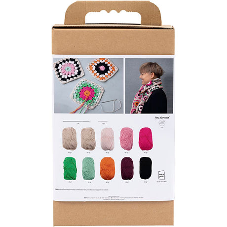 Creativ company hobbyset haken sjaal