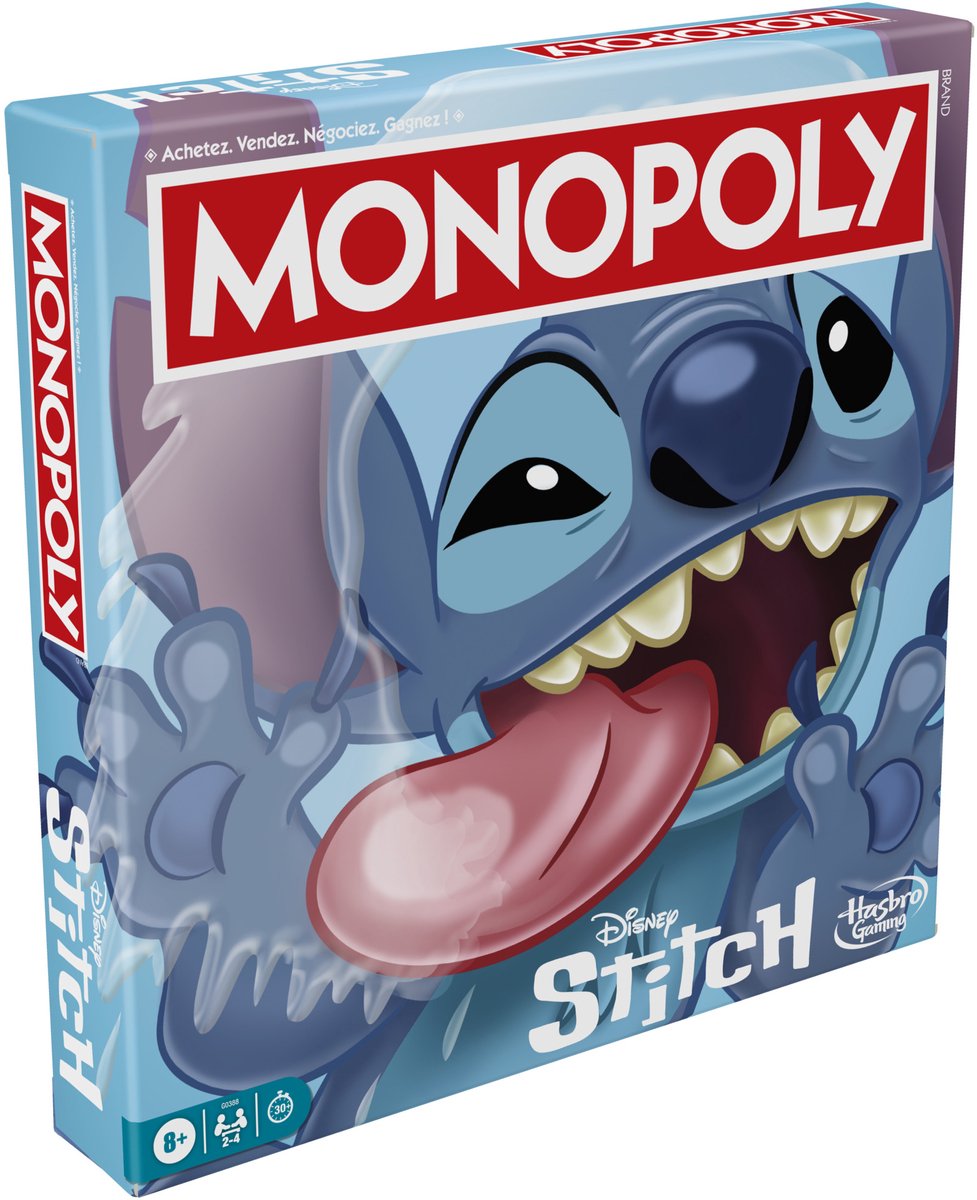 Monopoly disney stitch - bordspel - franstalig